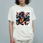 ロック堂のロックスター オーガニックコットンTシャツ