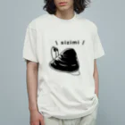 Simizimi_sizimiのしみじみ しじみ オーガニックコットンTシャツ