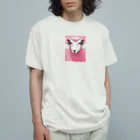 funky pinkのfunky pink Organic Cotton T-Shirt