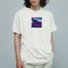 shell_hutの空港跡地に残る墜落した航空機の残骸 Organic Cotton T-Shirt