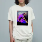 meyl29の紫の洞窟 Organic Cotton T-Shirt