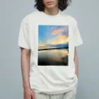 ARTPARTNERのある海の風景 Organic Cotton T-Shirt