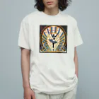 mana美術のバレリーナ Organic Cotton T-Shirt