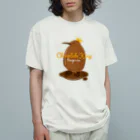 kocoon（コクーン）のチョコレートキングペンギン オーガニックコットンTシャツ