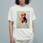 ポメラニアンのアリスくんの謎の生き物 Organic Cotton T-Shirt