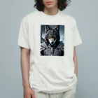 ZZRR12の月夜の守り手 - 狼の守護神 Organic Cotton T-Shirt