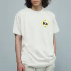 science closet（科学×ファッション）の元素シリーズ　~ラジウム Ra~ オーガニックコットンTシャツ