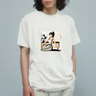 21歳女子　運動大好きMinamiのおしゃれMinami のヨガグッズ！ Organic Cotton T-Shirt