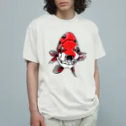 金魚切り絵 雅人-masato-のらんちゅう Organic Cotton T-Shirt