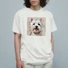 waterpandaのウエスティ オーガニックコットンTシャツ