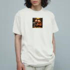 yasumitsu_dizの最後に笑うふたり Organic Cotton T-Shirt