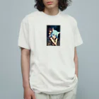 ほっこりアニメマートのゾンビィ～8 オーガニックコットンTシャツ