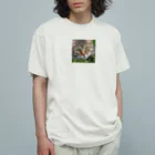 kkbaseballの草村の猫 オーガニックコットンTシャツ