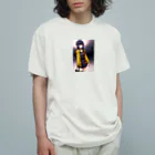 ほっこりアニメマートのゾンビィ～10 Organic Cotton T-Shirt