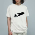 いぐろやばない(やばい)のツナ(長) オーガニックコットンTシャツ