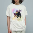 CurtainCallのfear 悪魔 オーガニックコットンTシャツ