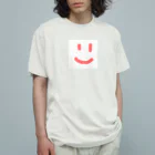 goodgoodsのニッコリ顔 Organic Cotton T-Shirt