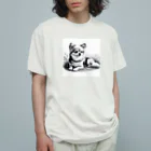 サボのドッグショップのチワポメ Organic Cotton T-Shirt