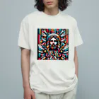 Kuris-DesignのThanks GOD,I'm alive. Organic Cotton T-Shirt