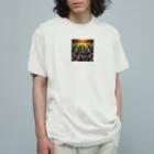 Kare-Raisuの色んなスポーツ　ボール　道具　おしゃれ　アメフト　バスケ Organic Cotton T-Shirt