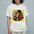 グラサンライオンと仲間たちのライオン男爵 Organic Cotton T-Shirt