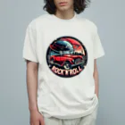 ロック堂のオープンカー オーガニックコットンTシャツ