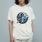 かーふくんのあがきショップの雷鳴のソラリオン オーガニックコットンTシャツ