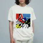 rit=ndのトレッキングLady オーガニックコットンTシャツ