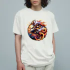 かーふくんのあがきショップの炎風（エンプウ） Organic Cotton T-Shirt