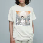 love MONSTERのヨガさん Organic Cotton T-Shirt