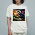 すずらん24の幸運のドラゴン Organic Cotton T-Shirt