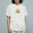 ☆KOKORAY☆のハムりんちゃん オーガニックコットンTシャツ