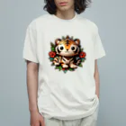 PiscininhaのTIGA オーガニックコットンTシャツ