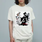 影の戦士コレクションの蝶影舞 Organic Cotton T-Shirt