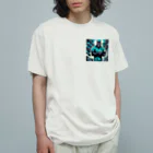 RainboWhaleの怒っている雄ゴリラ看護師 Organic Cotton T-Shirt