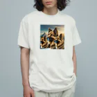 DREAMHOUSEのジャーマンシェパード Organic Cotton T-Shirt