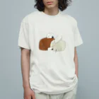 みにゆん　ねこのSweet date オーガニックコットンTシャツ