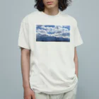 きょ✿˘︶˘✿ .｡.:* ♬*゜のかくれんぼ富士山 Organic Cotton T-Shirt