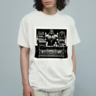 ゴリラショップのThe Mighty Gorilla Coffee Shop  オーガニックコットンTシャツ