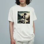 DREAMHOUSEのイングリッシュポインター オーガニックコットンTシャツ