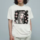 プリンゴブリンのキングプロテア子さん Organic Cotton T-Shirt