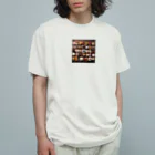 sonson1018のsonsonでざーと オーガニックコットンTシャツ