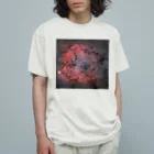 S204_NanaのIC1396 ガーネットスター Organic Cotton T-Shirt