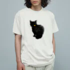 Gh00stの黒猫 Organic Cotton T-Shirt