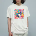 chillbee0416 (チルビー)のチルビー (あんこ) オーガニックコットンTシャツ