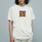 korekiのwarau オーガニックコットンTシャツ