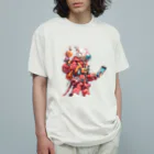 yuiyuichanのデジタルオデッセイ オーガニックコットンTシャツ