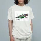 mugen_rottkaku301のえ？ケーキ　実はセンターデフです。その2 オーガニックコットンTシャツ