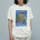 幻想世界のユートピアのひととき オーガニックコットンTシャツ