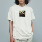 AQUAMETAVERSEの猫たちのツーリング Organic Cotton T-Shirt